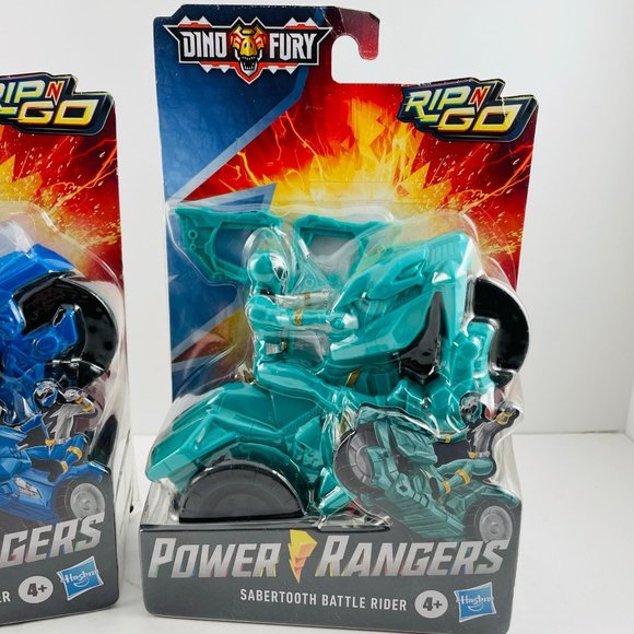 Hasbro | Toys | Power Rangers Dino Fury Rip N Go Action Figures New ...